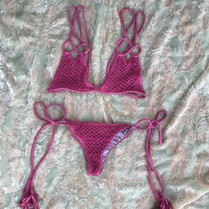 ‼️SOLD‼️ACACIA bikini set. Worn once/ size S